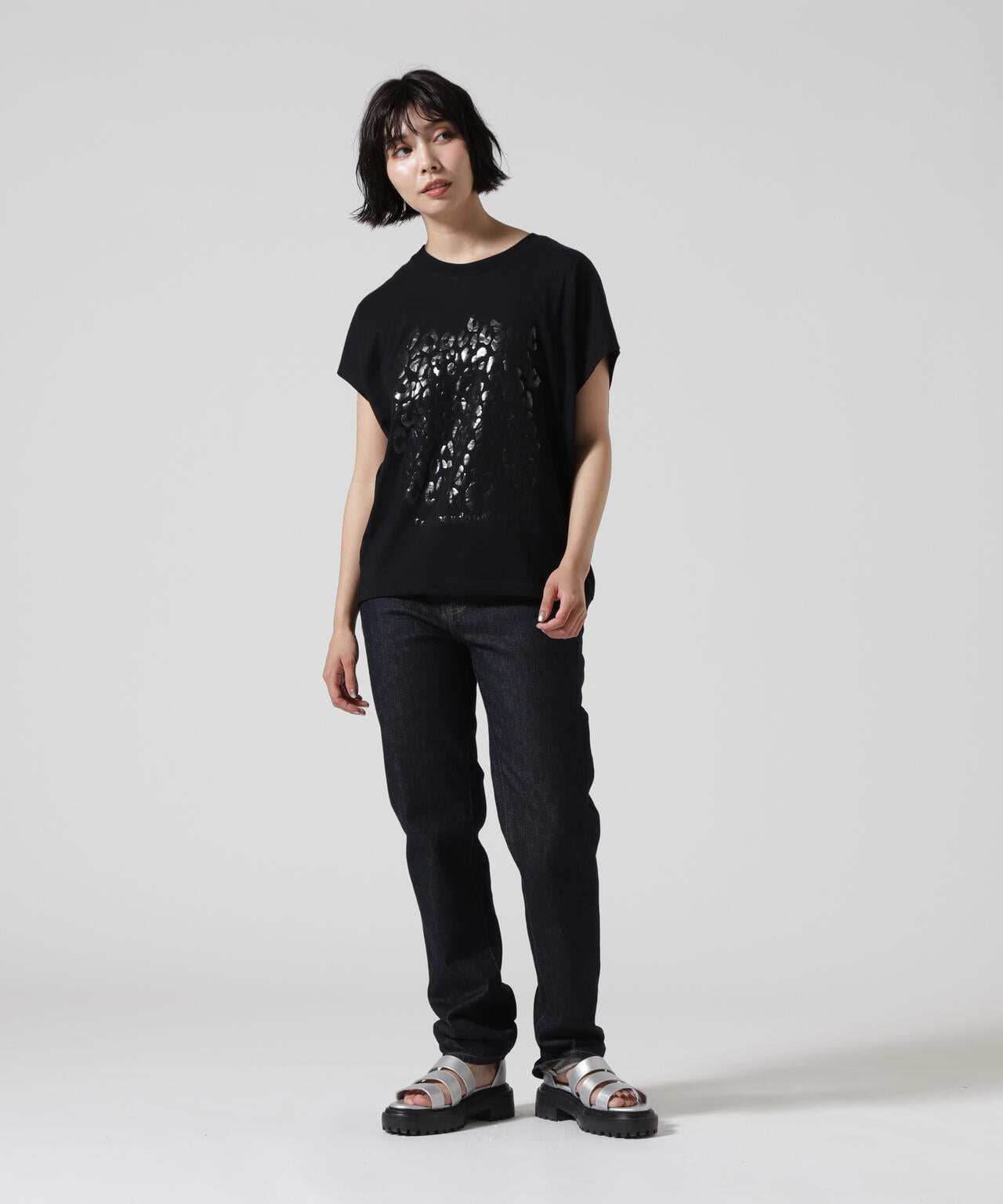 Munich(ミューニック)B'2nd別注レオパードプリントTシャツ