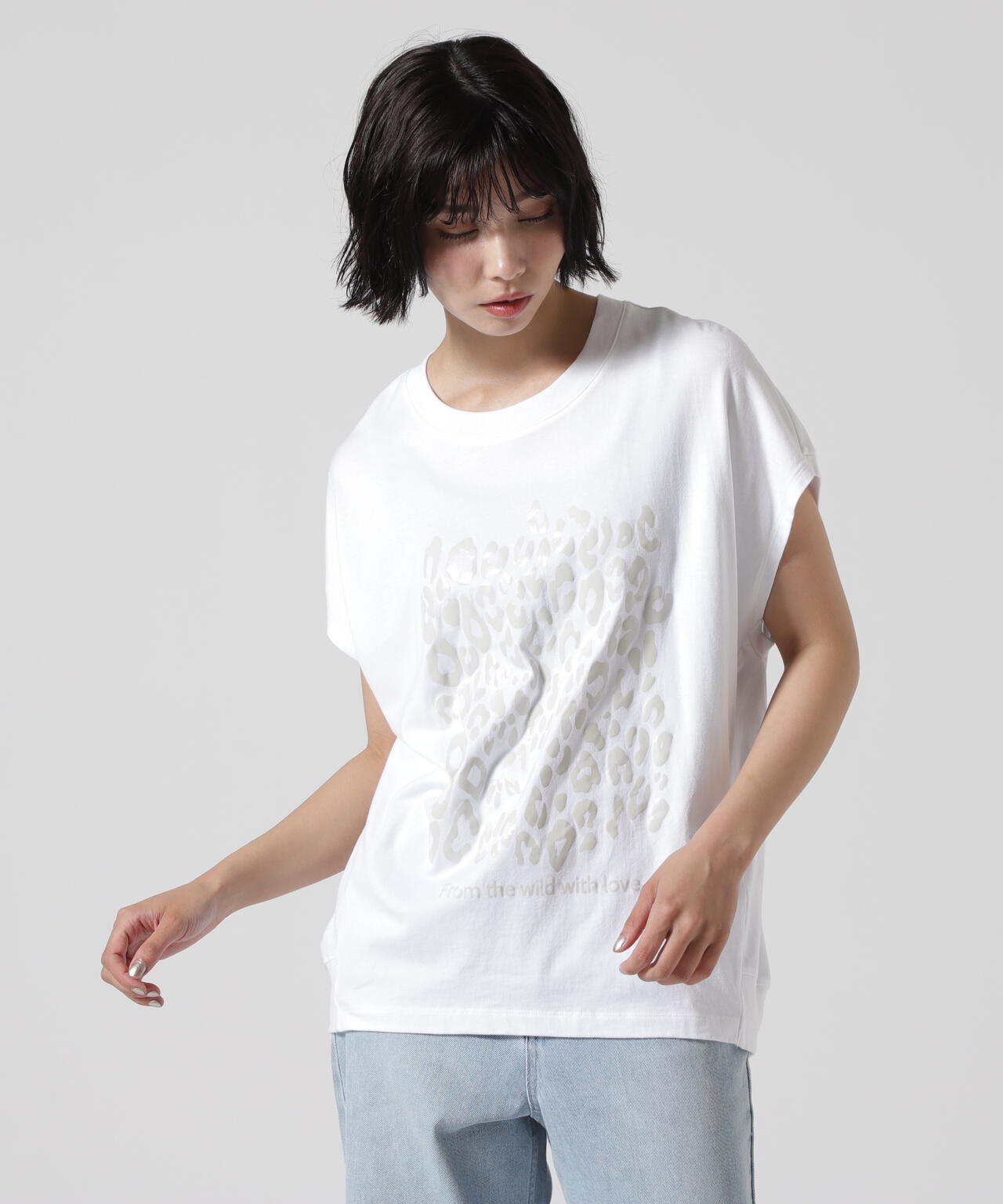 Munich(ミューニック)B'2nd別注レオパードプリントTシャツ