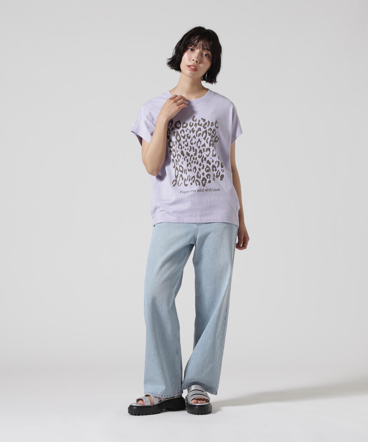 Munich(ミューニック)B'2nd別注レオパードプリントTシャツ