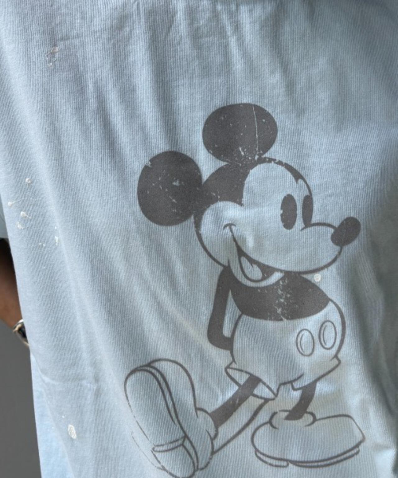 GOOD ROCK SPEED (グッドロックスピード) 別注ペインティングミッキーTシャツ