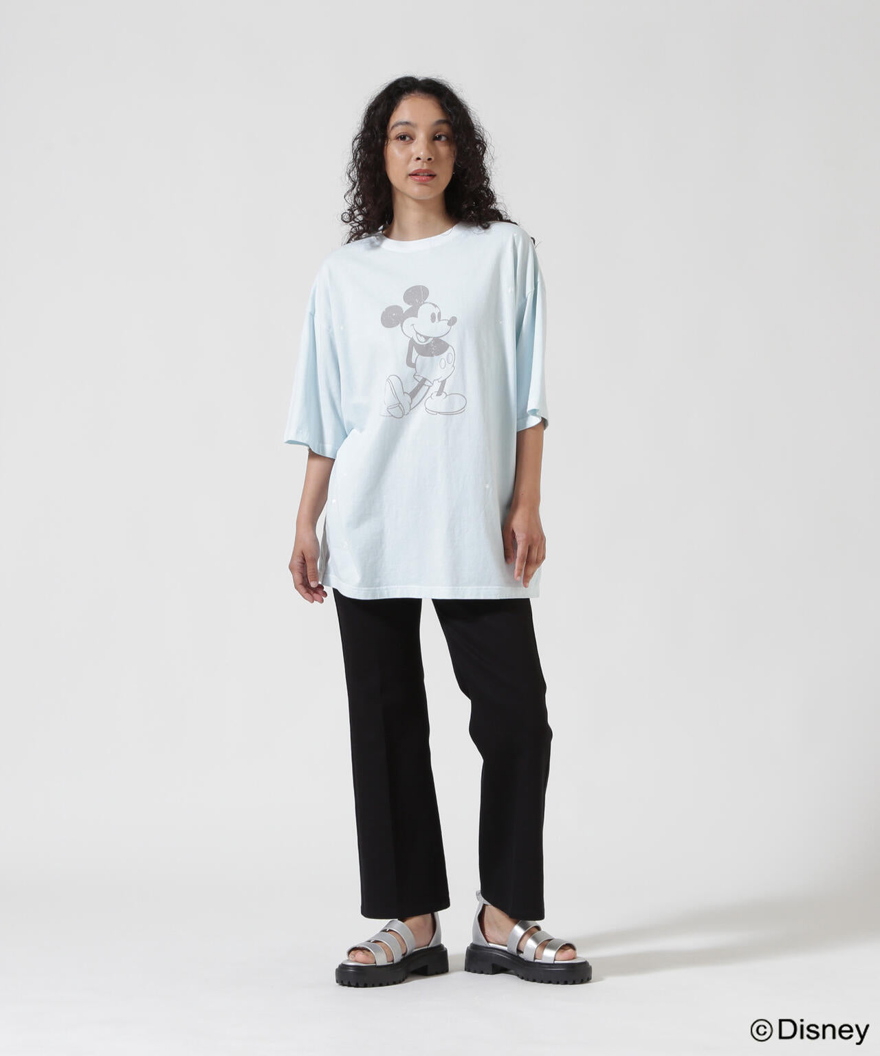 GOOD ROCK SPEED (グッドロックスピード) 別注ペインティングミッキーTシャツ