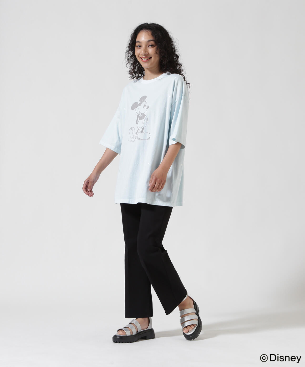 GOOD ROCK SPEED (グッドロックスピード) 別注ペインティングミッキーTシャツ