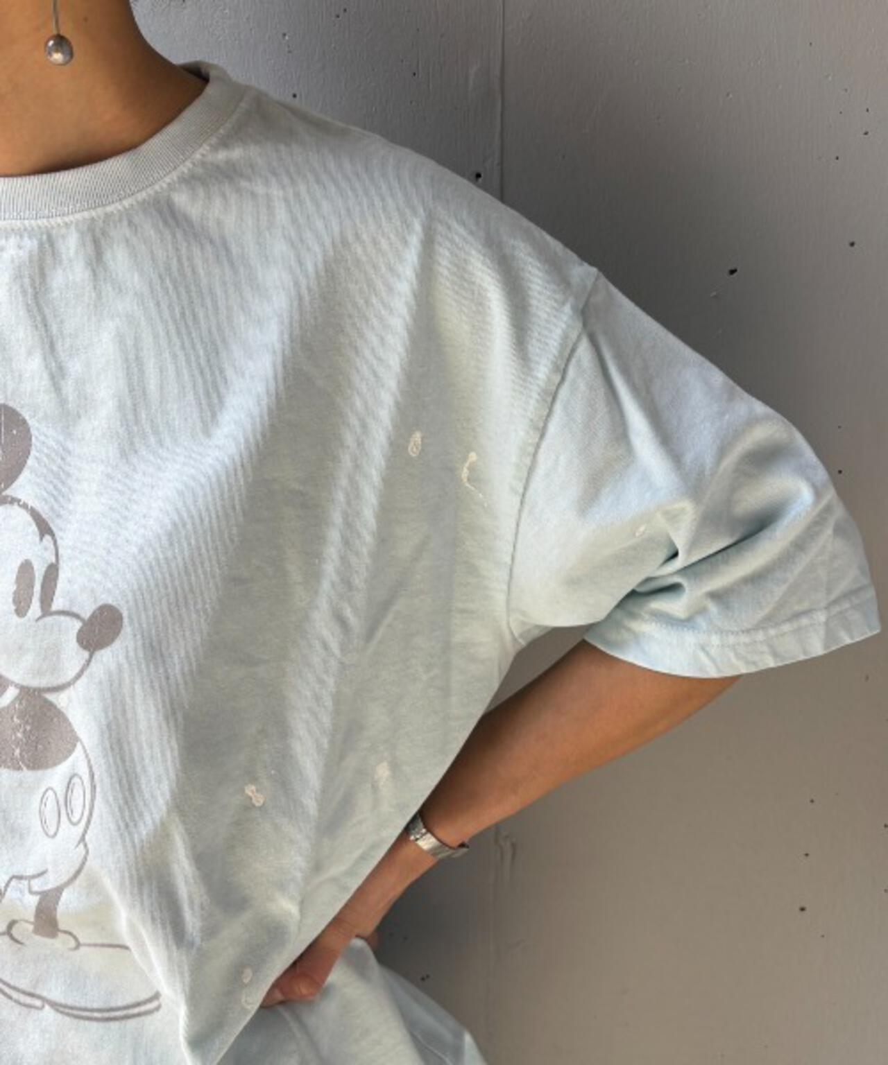 GOOD ROCK SPEED (グッドロックスピード) 別注ペインティングミッキーTシャツ