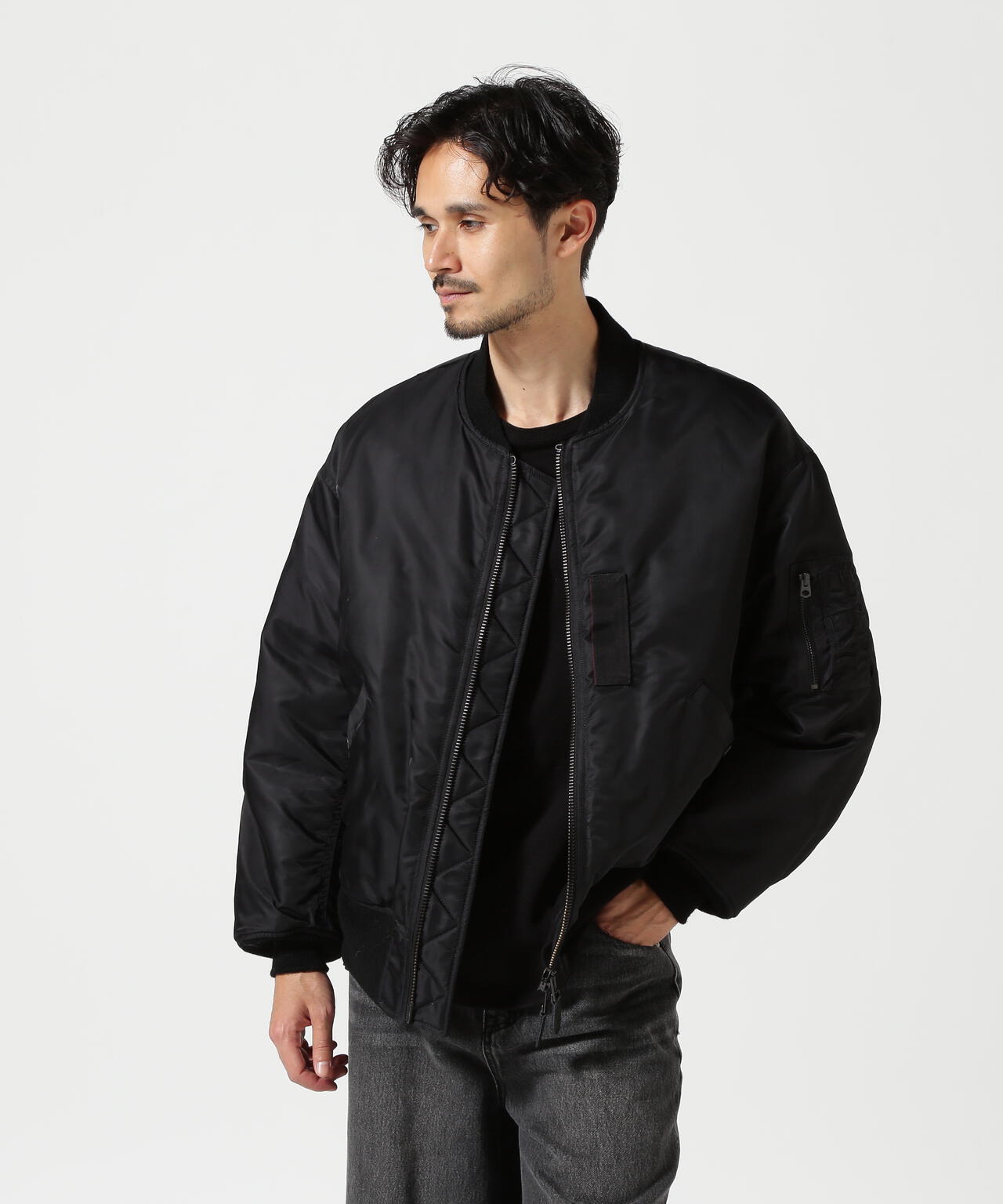 marka(マーカ)NYLON TWILL MA-1 ナイロンツイル / MA-1