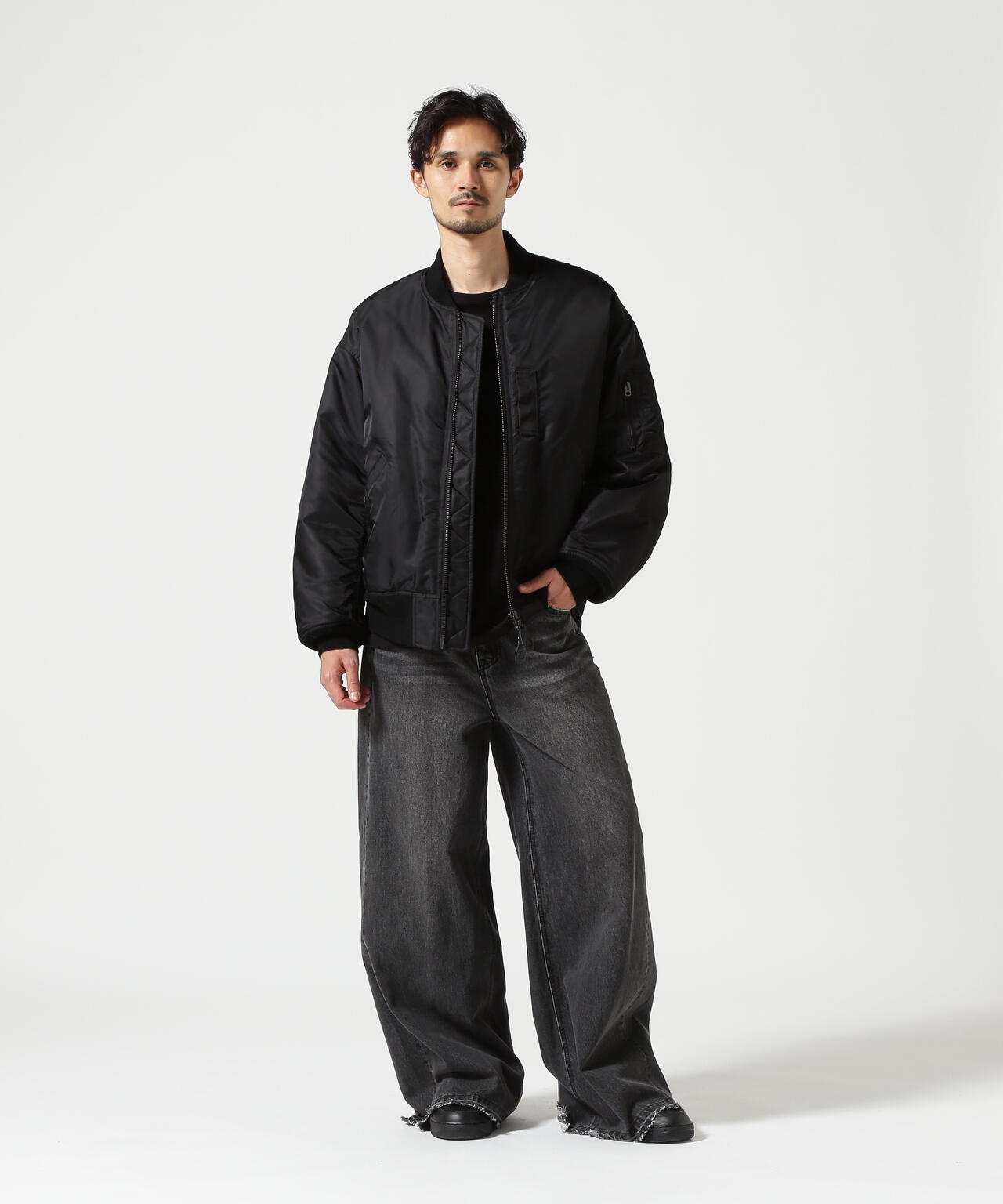 marka(マーカ)NYLON TWILL MA-1 ナイロンツイル / MA-1