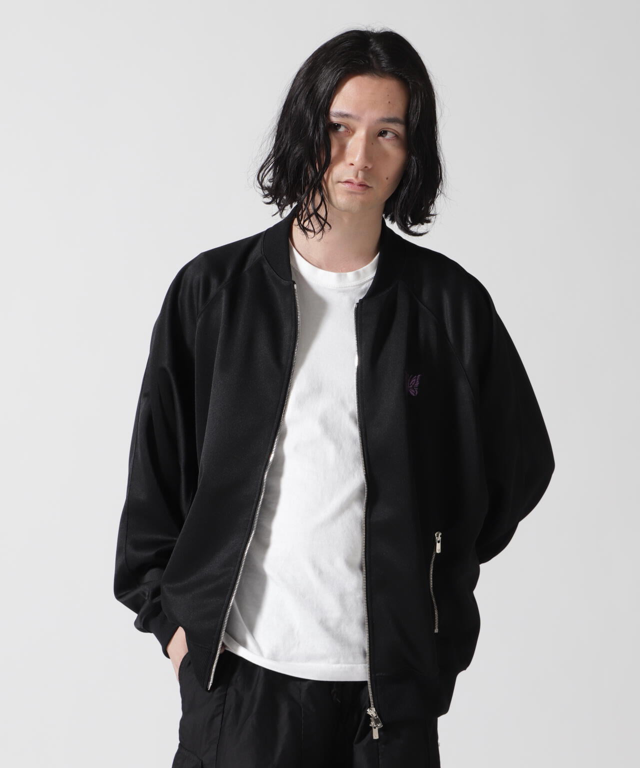 NEEDLES(ニードルズ)Dolman Sleeve Track Jacket - Poly Smooth