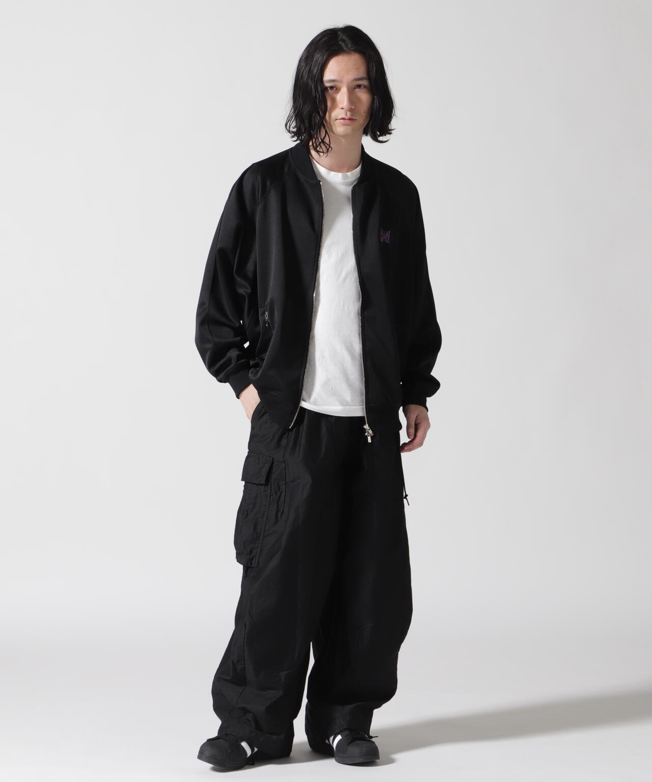 NEEDLES(ニードルズ)Dolman Sleeve Track Jacket - Poly Smooth