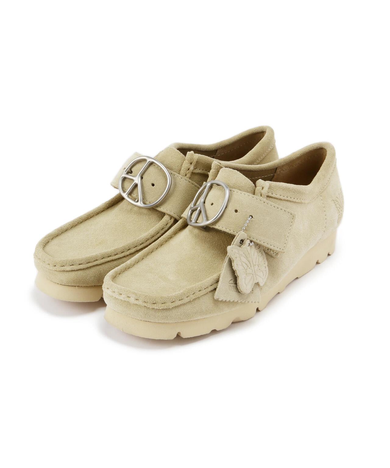 CLARKS ORIGINALS x NEEDLES / クラークス x ニードルズ / Wallabee - Peace Buckle