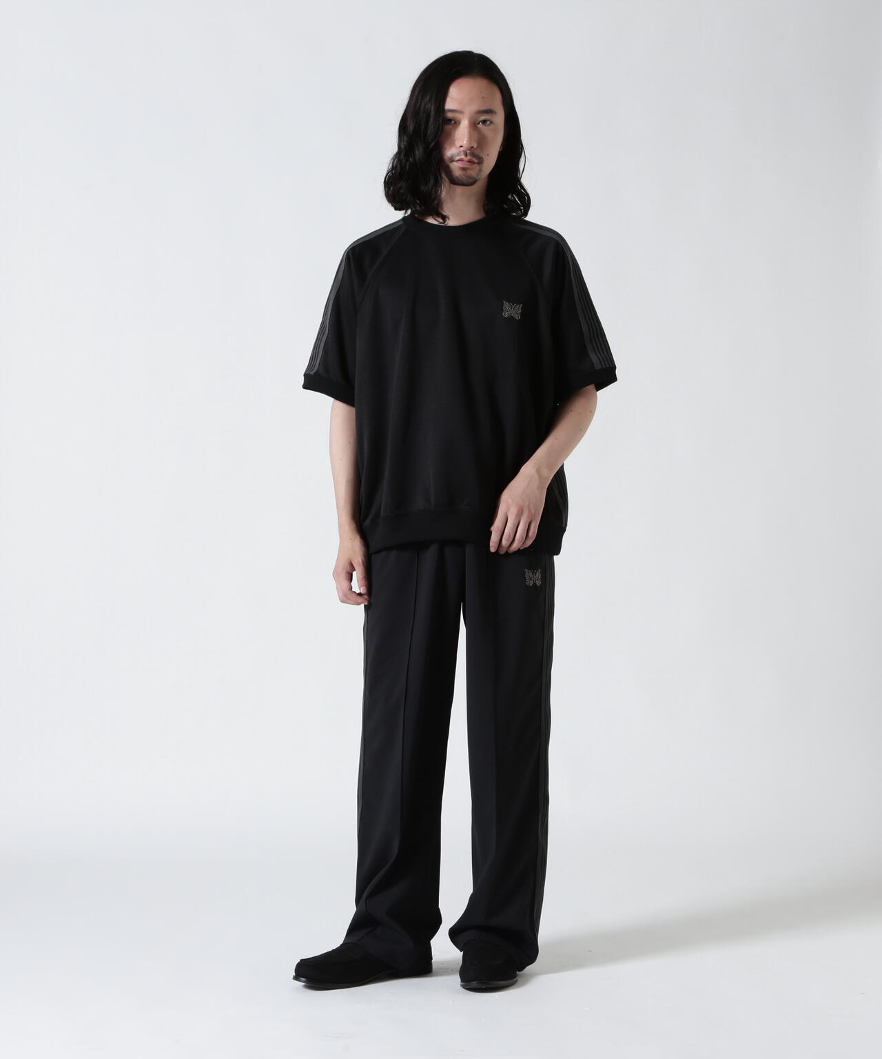 NEEDLES【B'2nd EXCLUSIVE】別注Track Pant-Poly Cloth(UNISEX)