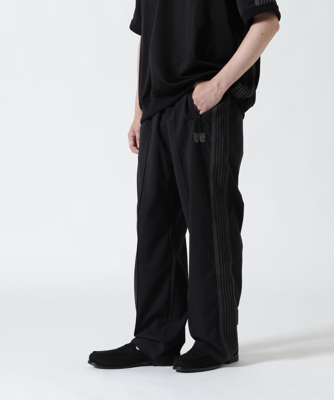 NEEDLES【B'2nd EXCLUSIVE】別注Track Pant-Poly Cloth(UNISEX)