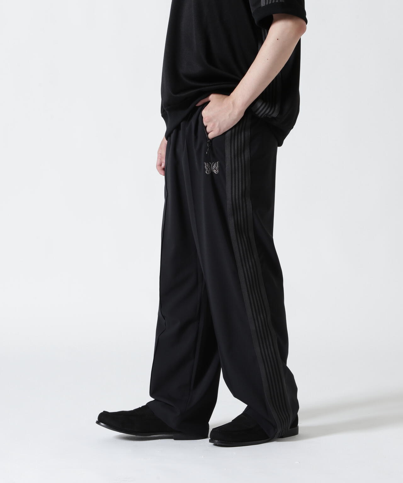 NEEDLES【B'2nd EXCLUSIVE】別注Track Pant-Poly Cloth(UNISEX)