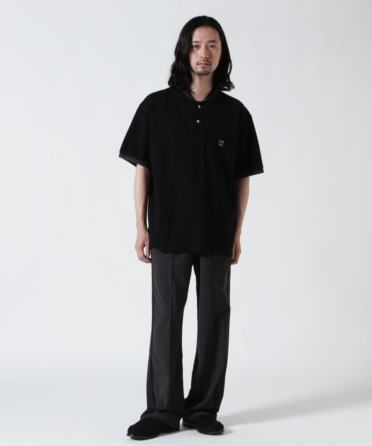 NEEDLES【B'2nd EXCLUSIVE】別注Track Pant-Poly Cloth(UNISEX)