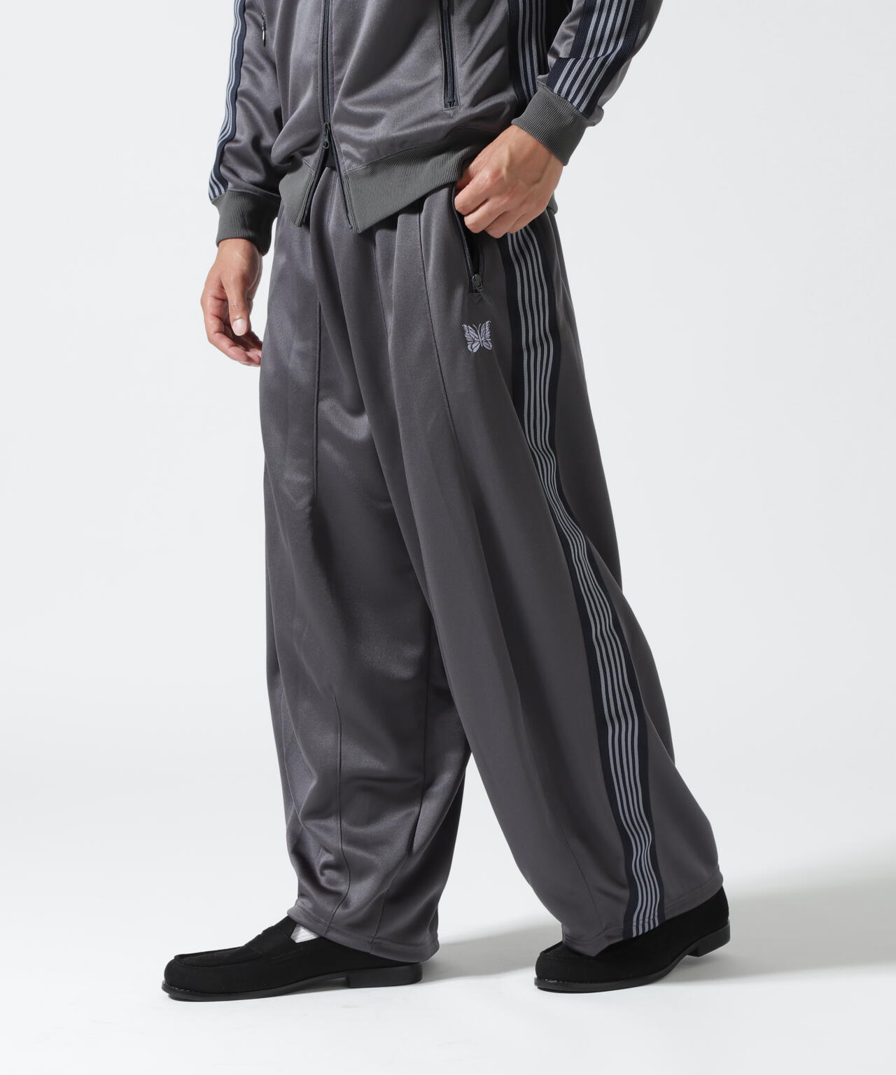 NEEDLES【B'2nd EXCLUSIVE】別注H.D. Track Pant - Poly Smooth / 2025 A/W