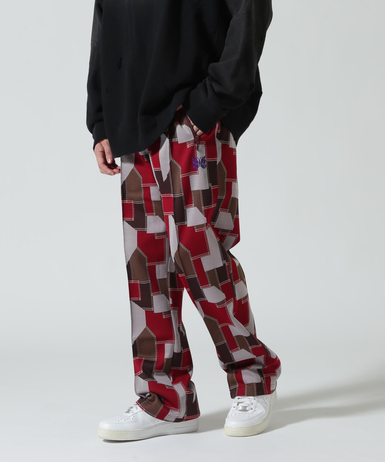 NEEDLES ニードルズ / Track Pant - Poly Jacquard