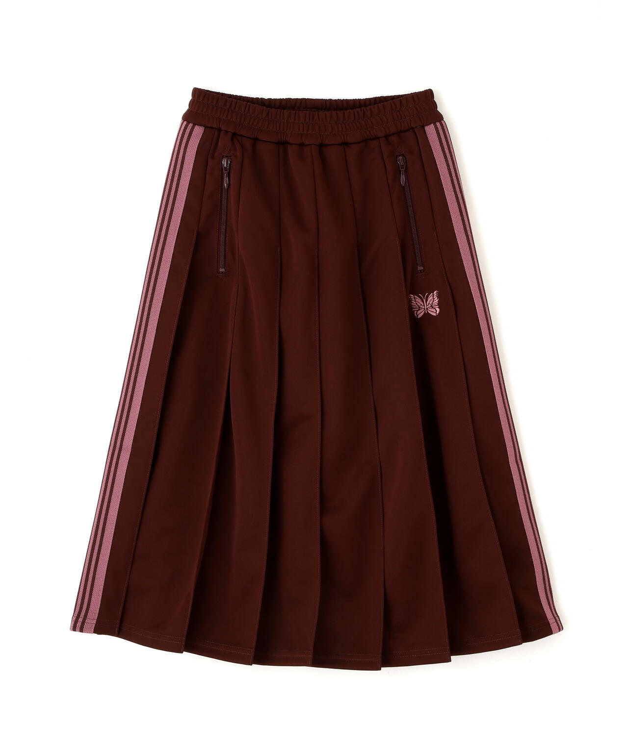 NEEDLES / ニードルズ / Pleated Track Skirt - Poly Smooth RW322