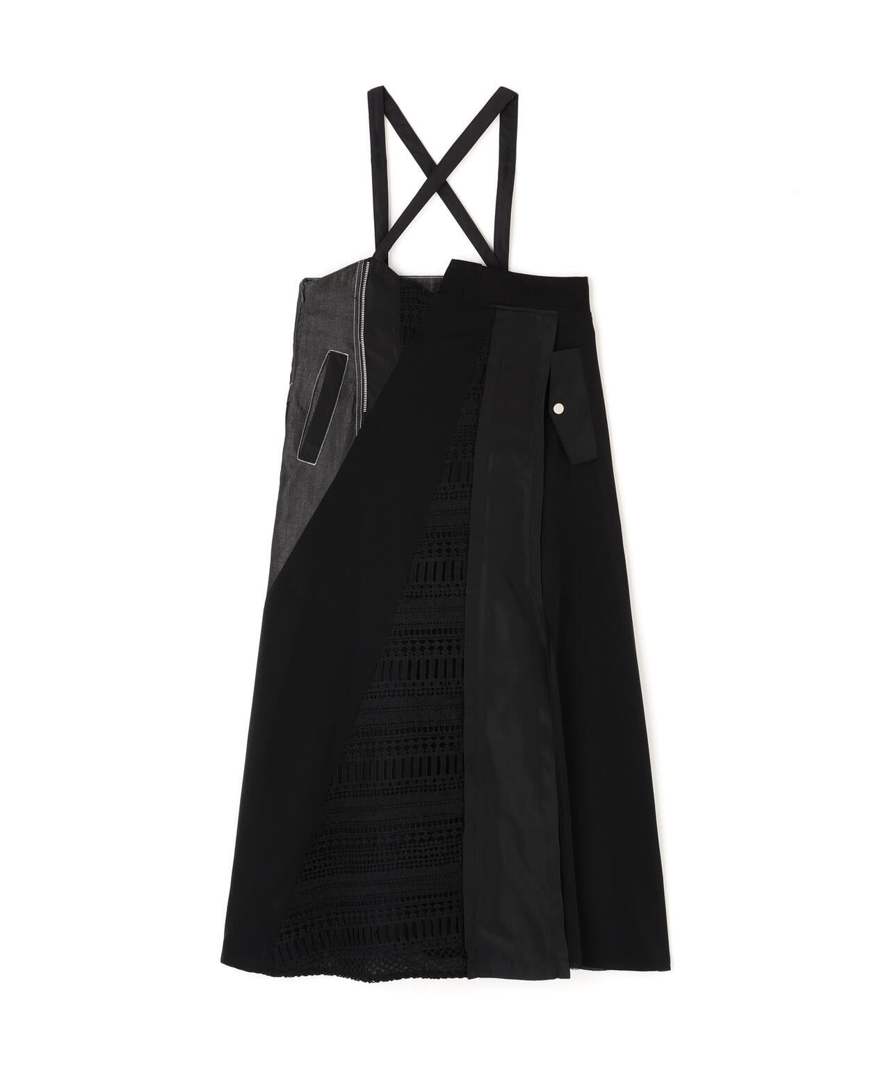 AULA AILA(アウラ アイラ)別注2WAYLACE MIX JUMPER SKIRT