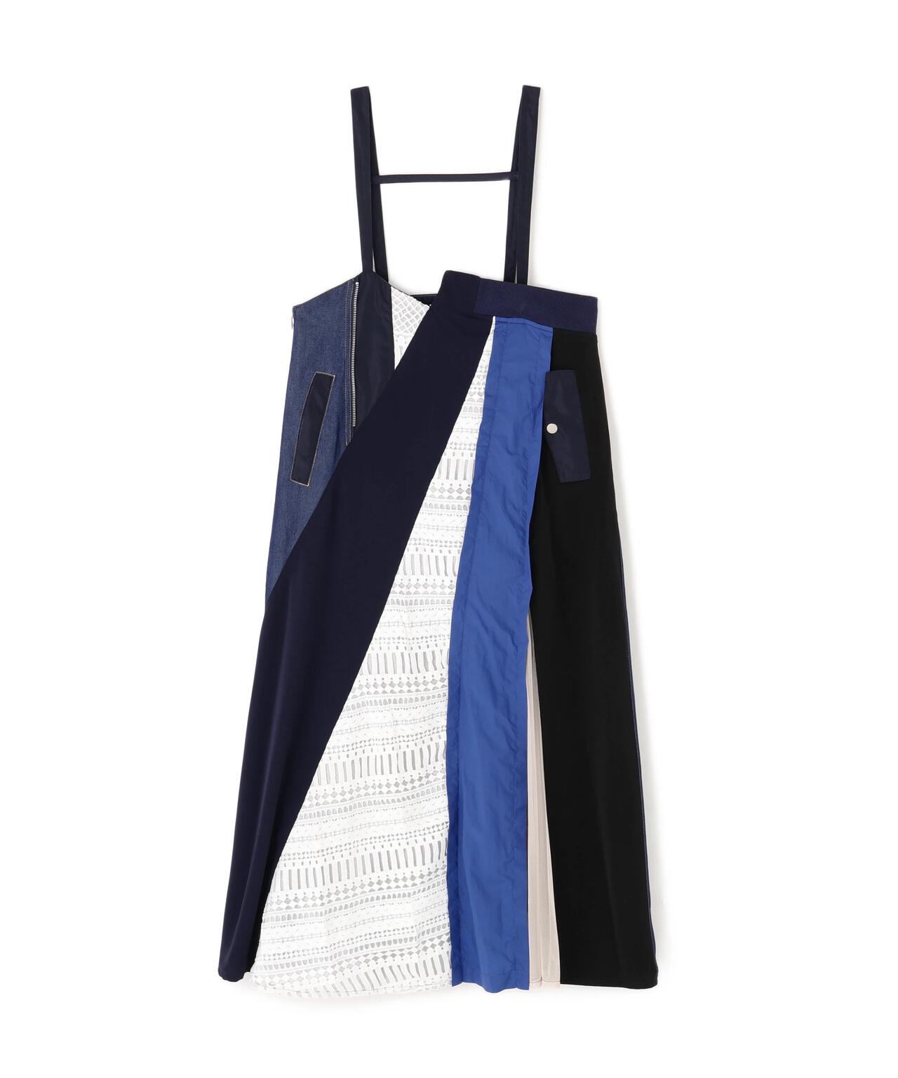 AULA AILA(アウラ アイラ)別注2WAYLACE MIX JUMPER SKIRT