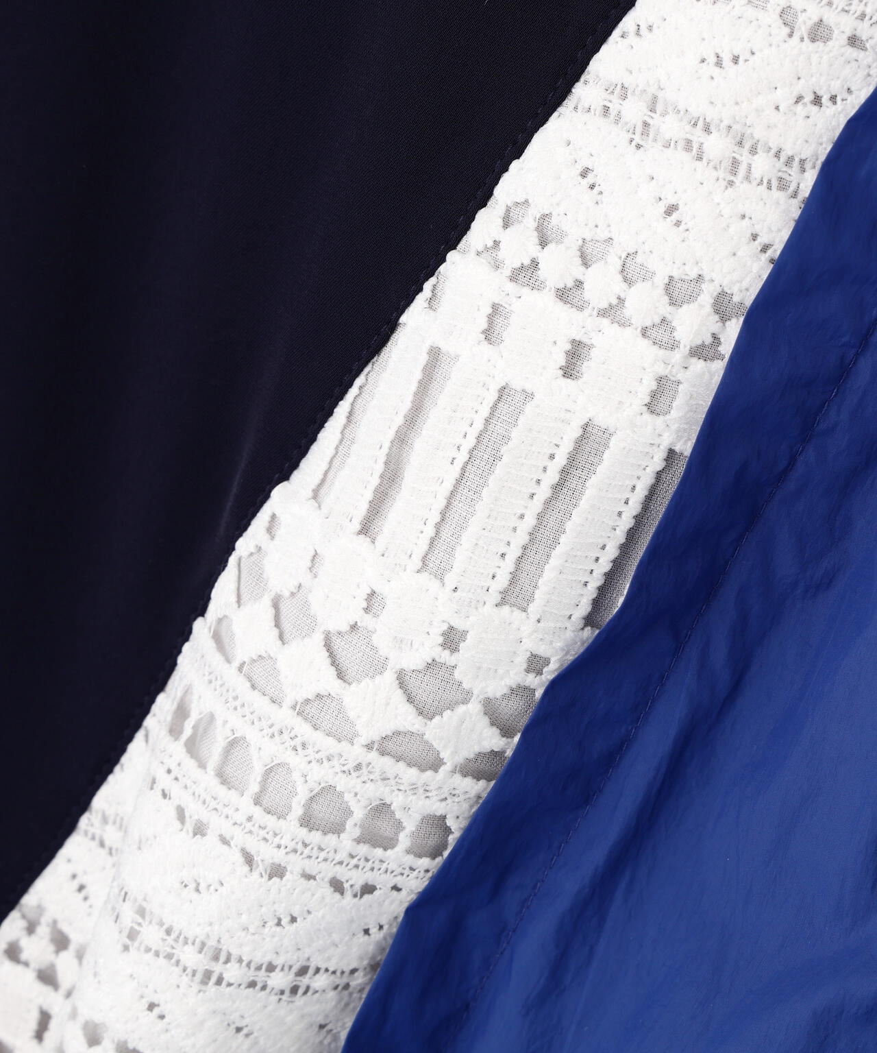 AULA AILA(アウラ アイラ)別注2WAYLACE MIX JUMPER SKIRT