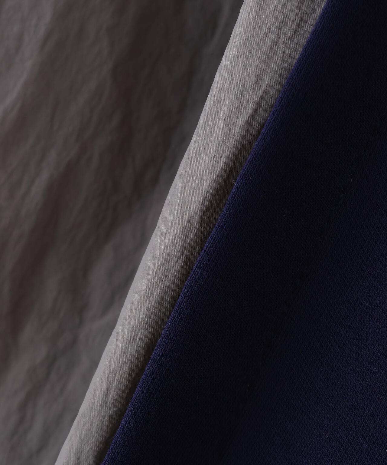 AULA AILA(アウラ アイラ)別注アシンメトリータフタコンビネーションワンピース