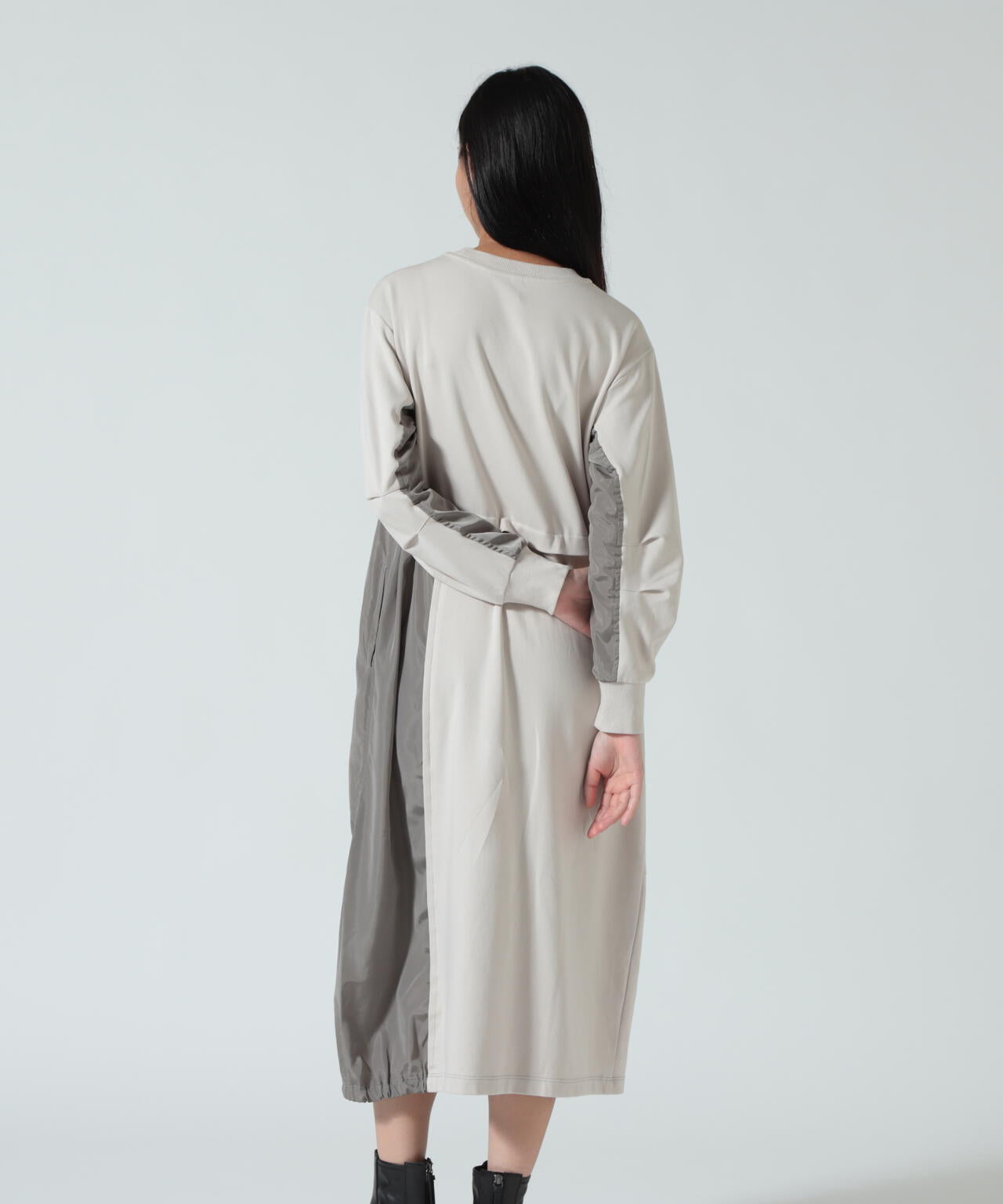 AULA AILA(アウラ アイラ)別注ミリタリーライクカットソーワンピース