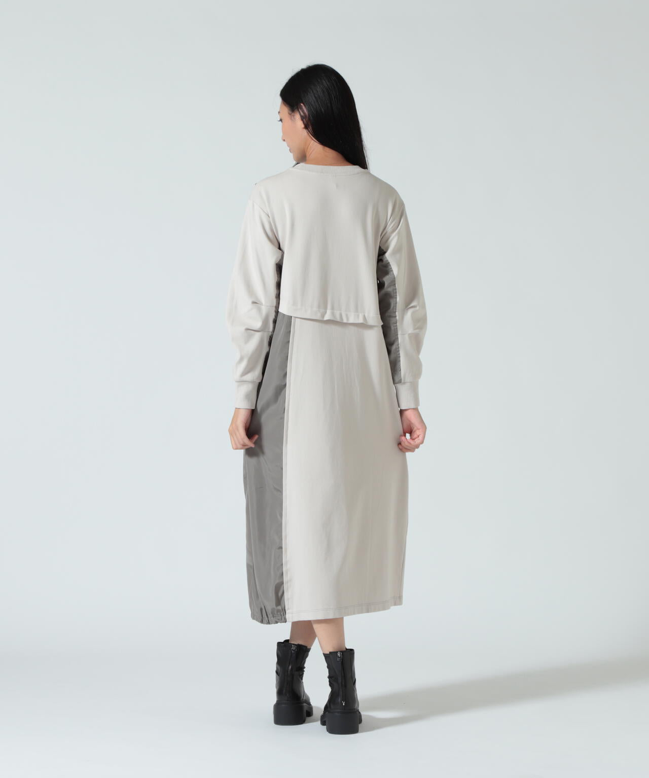 AULA AILA(アウラ アイラ)別注ミリタリーライクカットソーワンピース