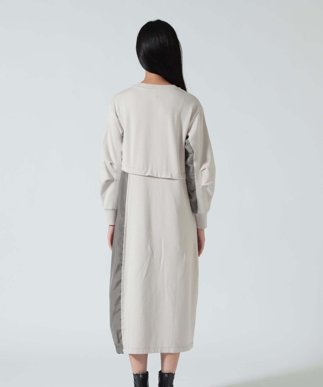 AULA AILA(アウラ アイラ)別注ミリタリーライクカットソーワンピース