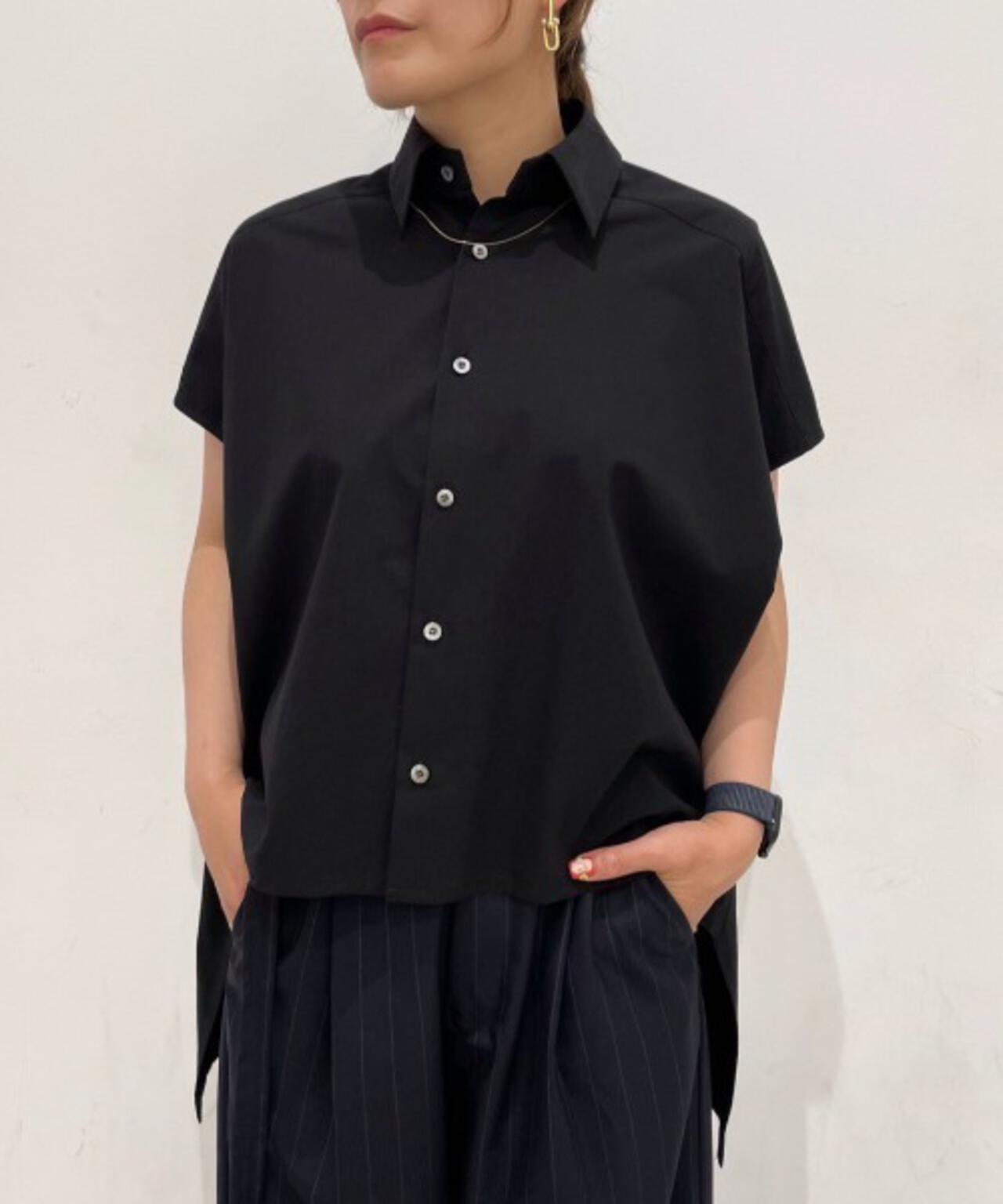 UJOH(ウジョー) Slit sleeve 別注シャツ
