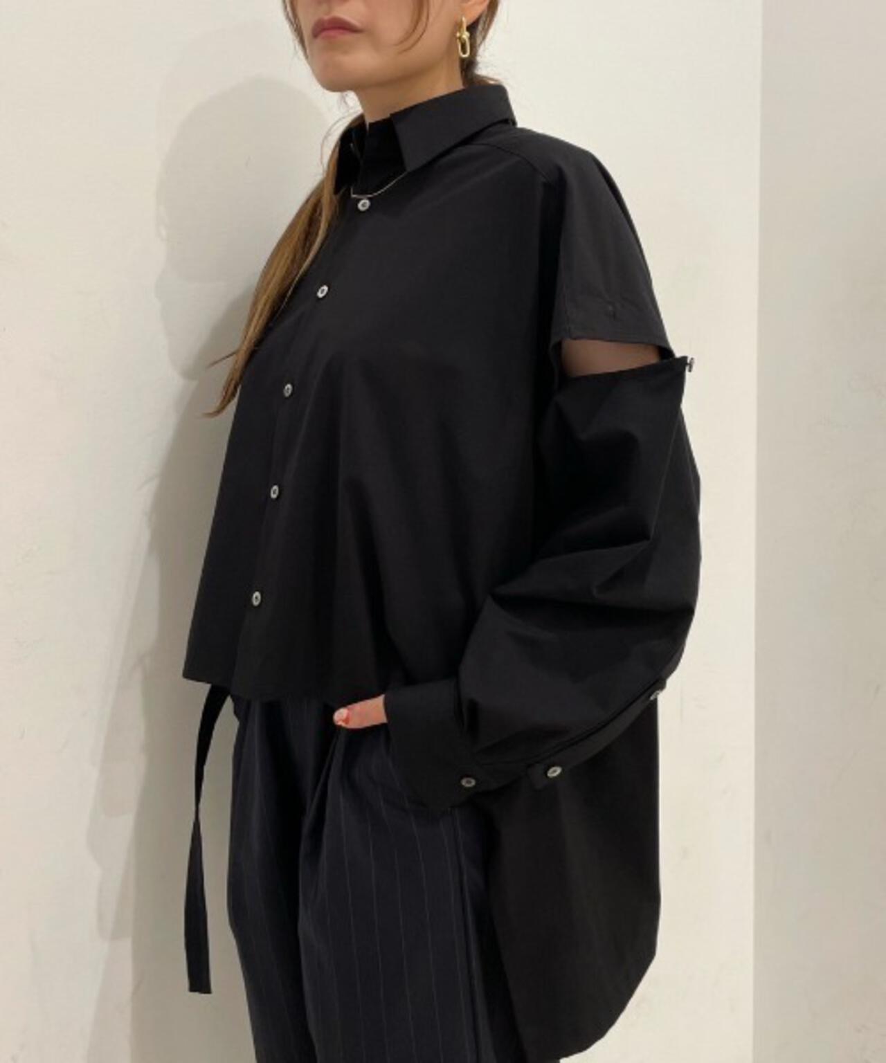 UJOH(ウジョー) Slit sleeve 別注シャツ