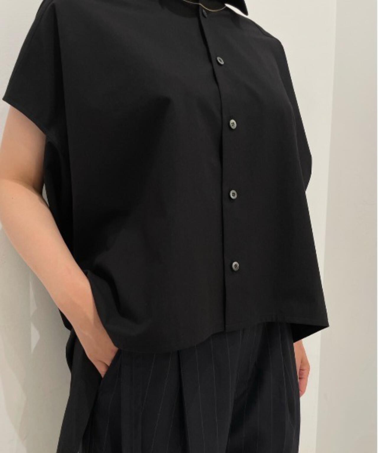 UJOH(ウジョー) Slit sleeve 別注シャツ