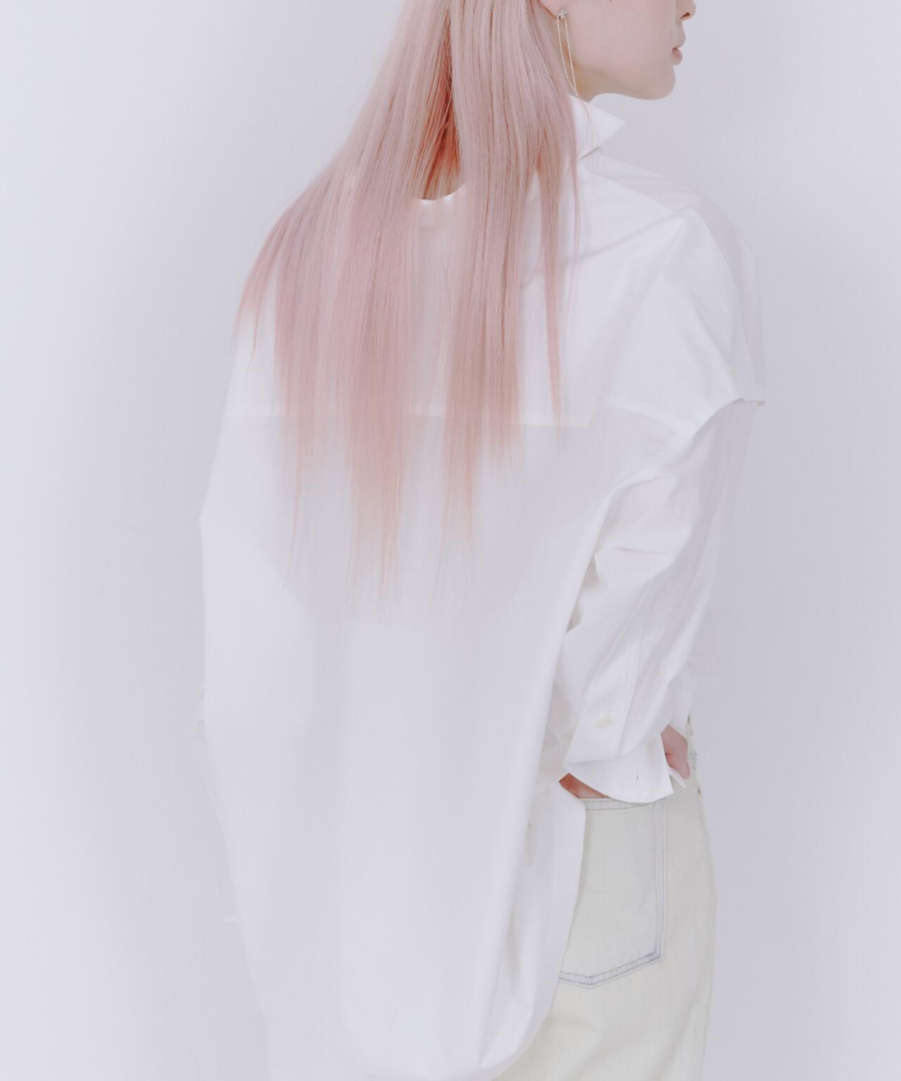 UJOH(ウジョー) Slit sleeve 別注シャツ