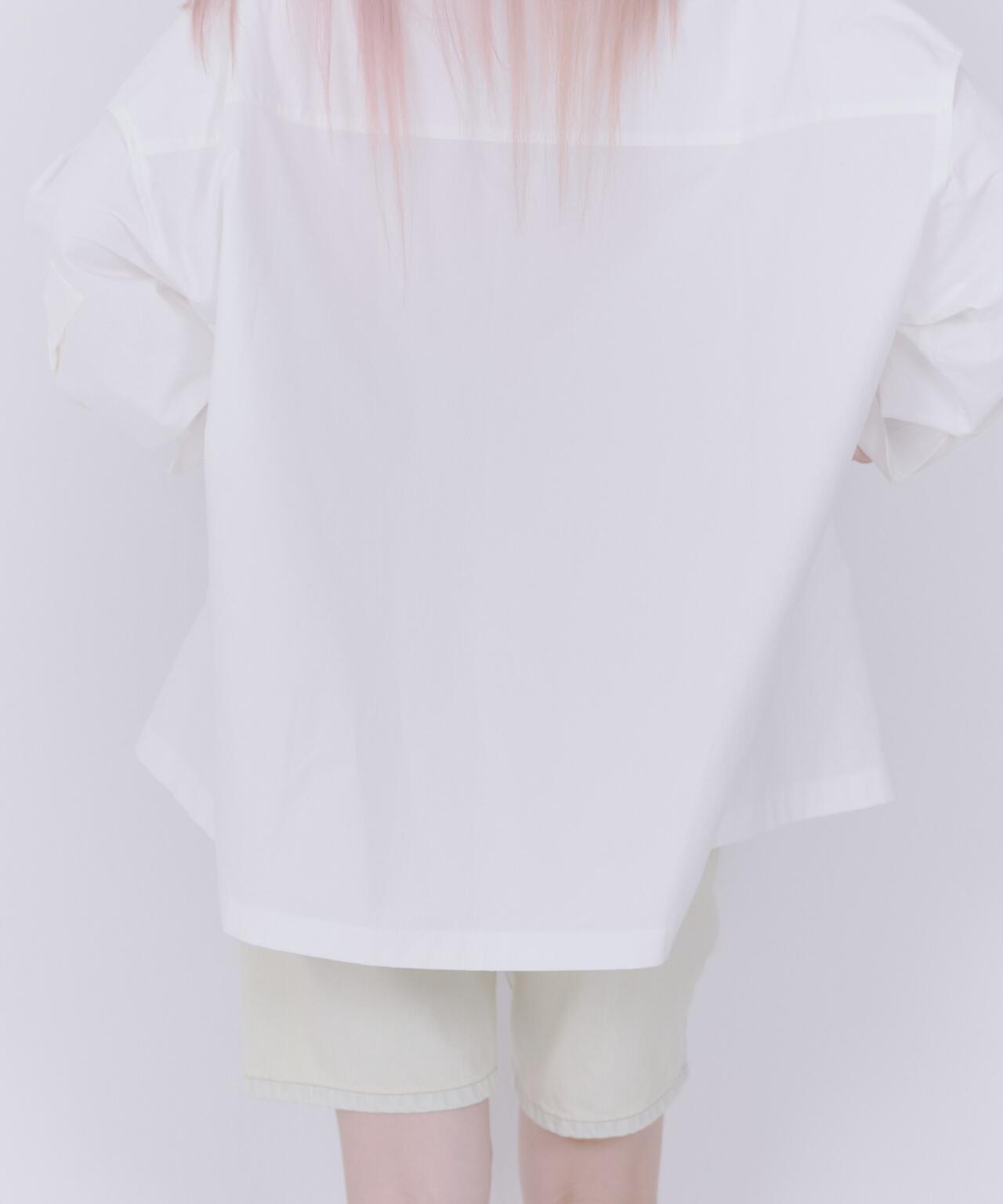 UJOH(ウジョー) Slit sleeve 別注シャツ