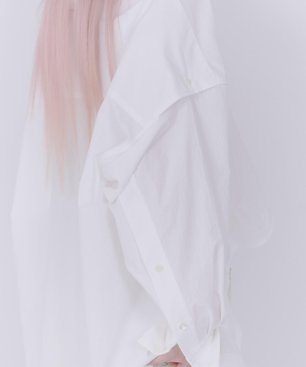 UJOH(ウジョー) Slit sleeve 別注シャツ