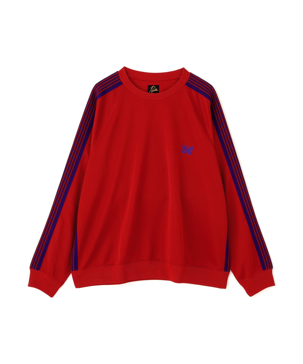 NEEDLES ニードルズ / Track Crew Neck Shirt - Poly Smooth RW315