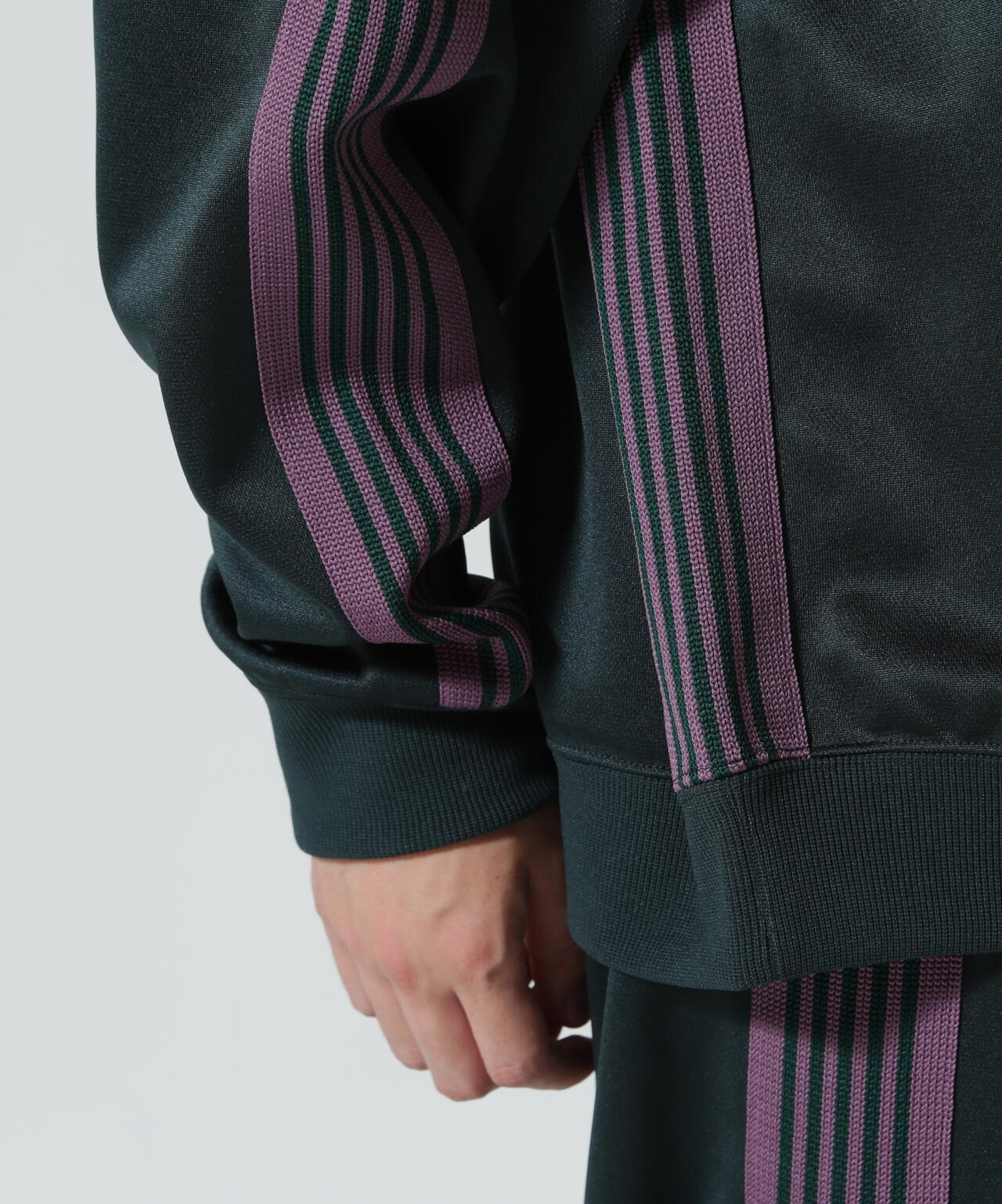 NEEDLES ニードルズ / Track Crew Neck Shirt - Poly Smooth RW315