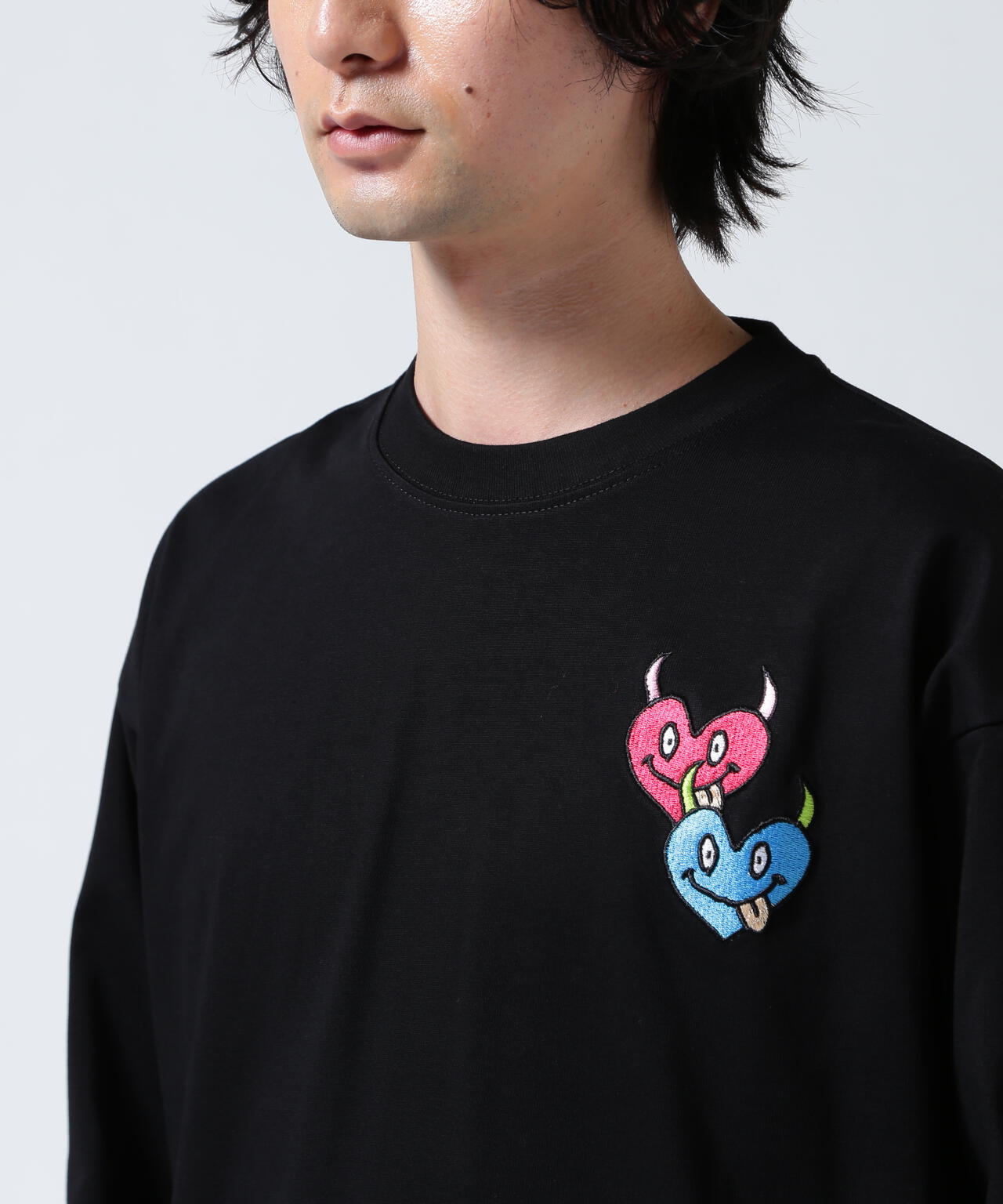 maxsix(マックスシックス)DOUBLE HERT L/S TEE