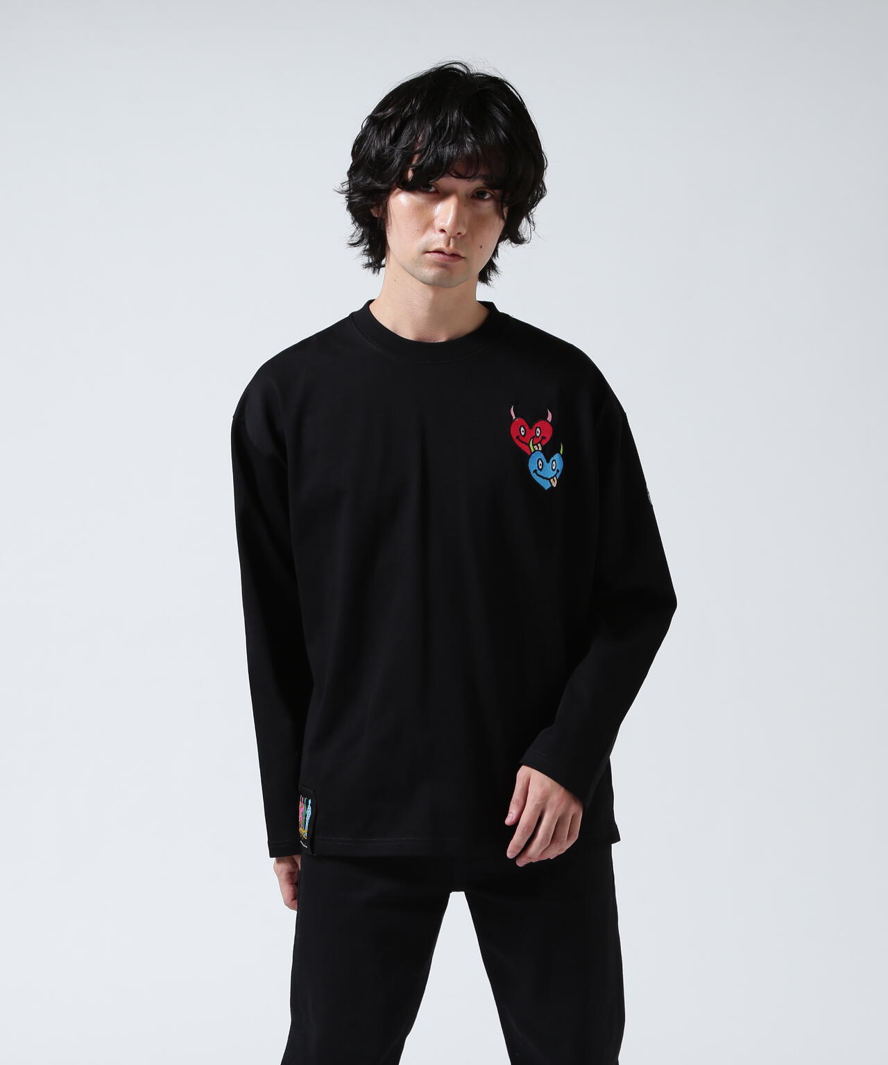 maxsix(マックスシックス)DOUBLE HERT L/S TEE