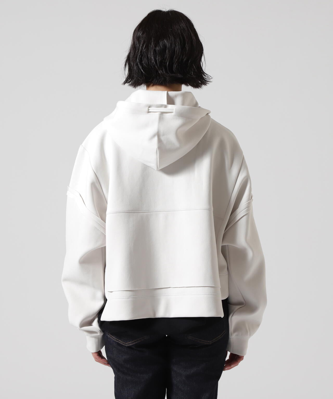 CASANE(カサネ)ダブルコードZIPパーカー