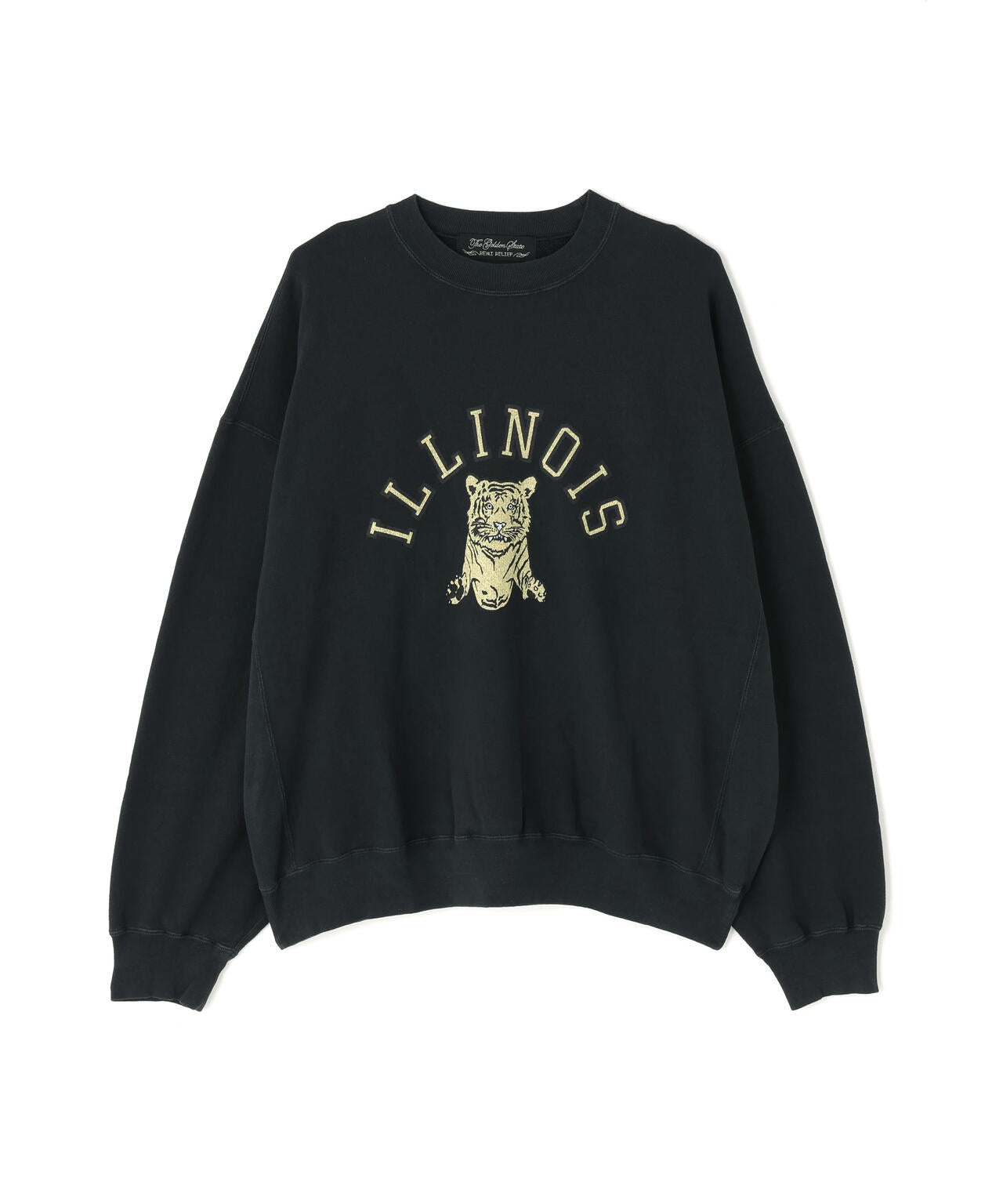 REMI RELIEF / ロングウォッシュ加工 別注3飛び裏毛クルースウェット(ILLINOIS)