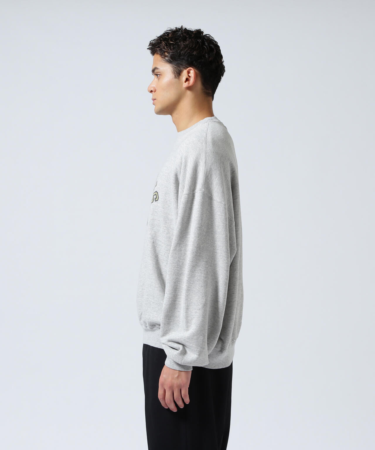 REMI RELIEF / ロングウォッシュ加工 別注3飛び裏毛クルースウェット(ILLINOIS)