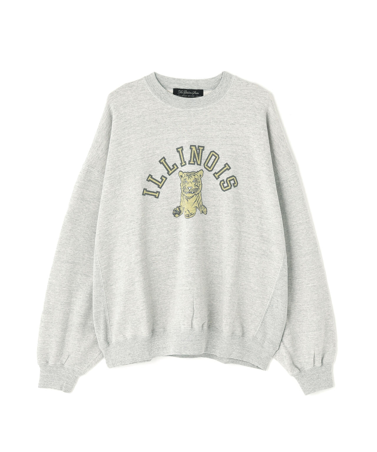 REMI RELIEF / ロングウォッシュ加工 別注3飛び裏毛クルースウェット(ILLINOIS)