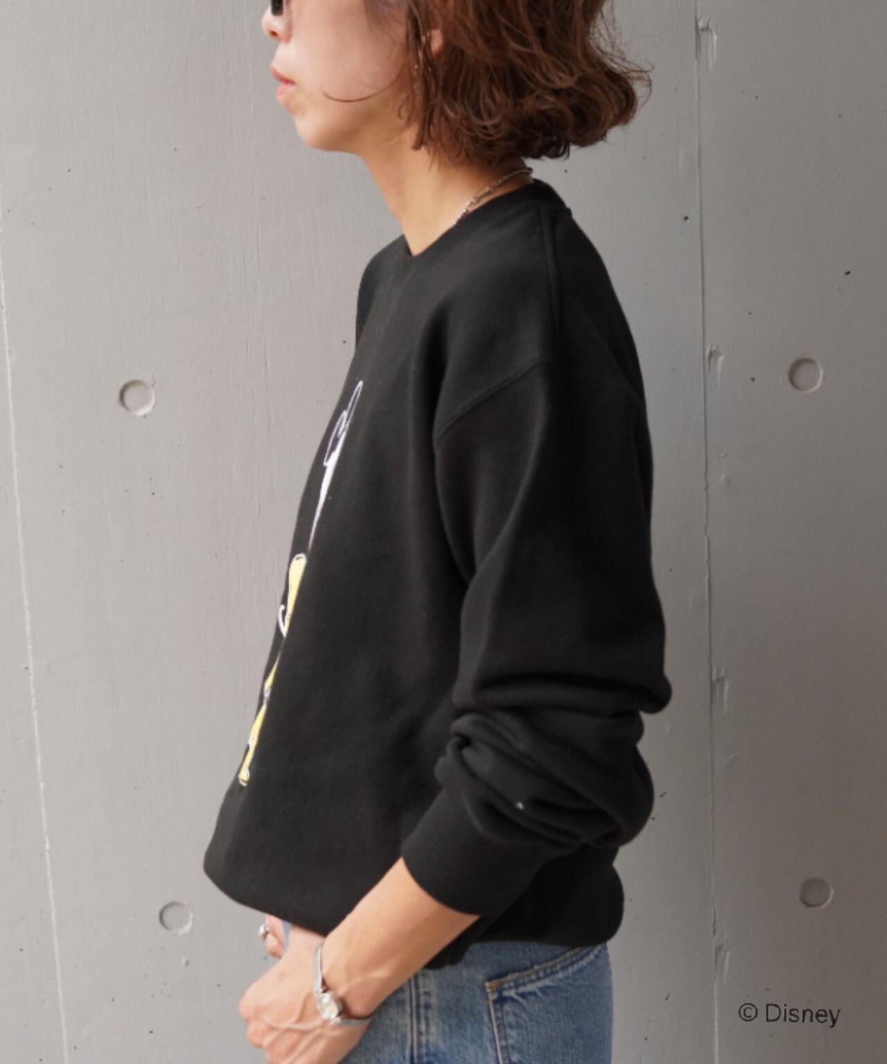 GOOD ROCK SPEED (グッドロックスピード) 別注/ミッキー/フロッキースウェット/UNISEX