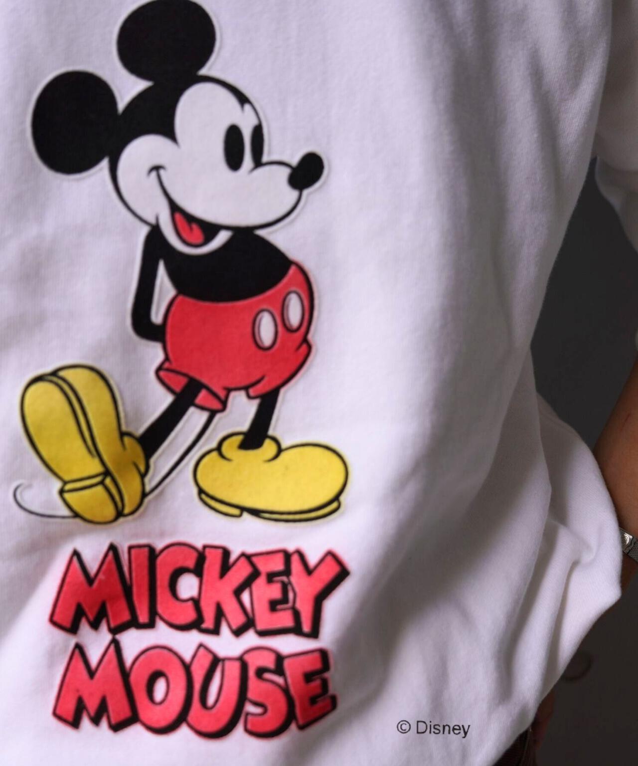 GOOD ROCK SPEED (グッドロックスピード) 別注/ミッキー/フロッキースウェット/UNISEX