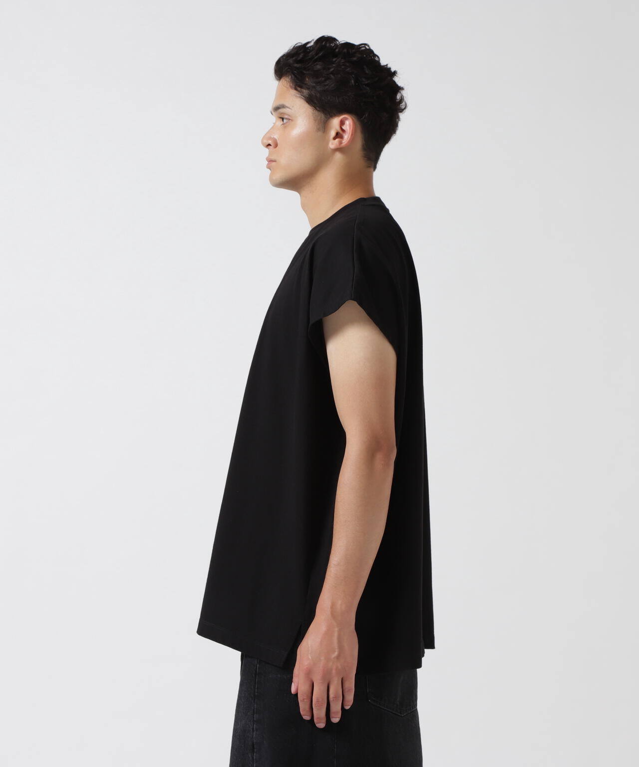 MINEDENIM(マインデニム)Big Nosleeve T-SH