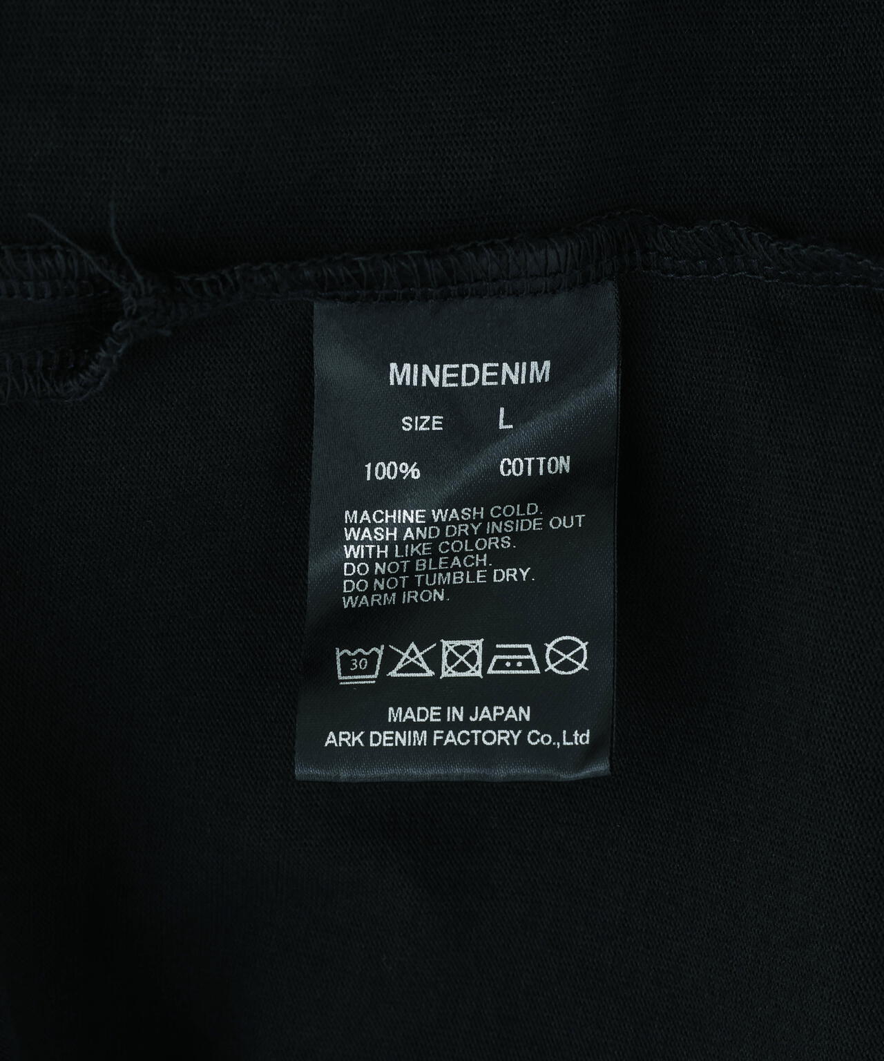 MINEDENIM(マインデニム)Big Nosleeve T-SH