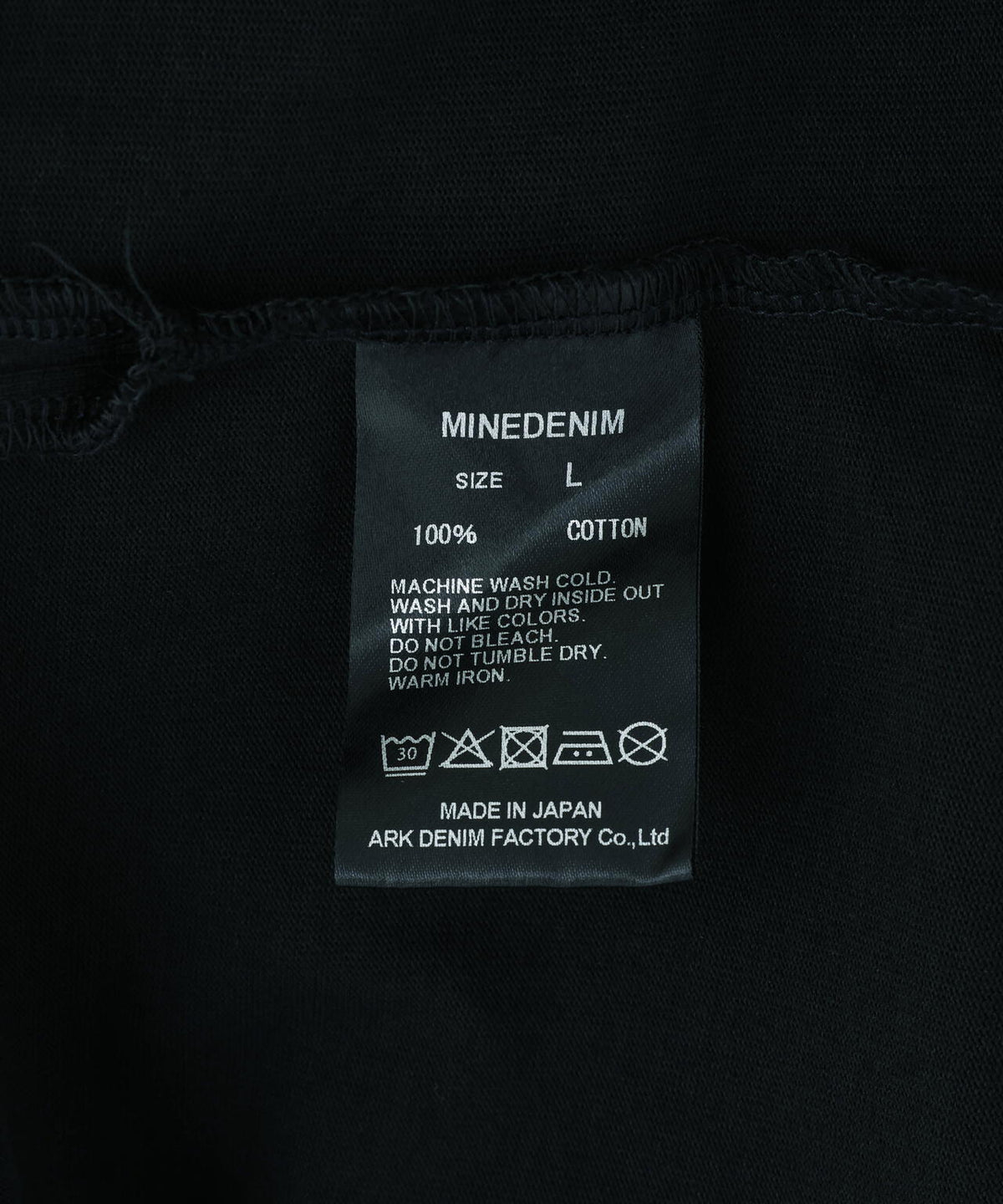 MINEDENIM(マインデニム)Big Nosleeve T-SH