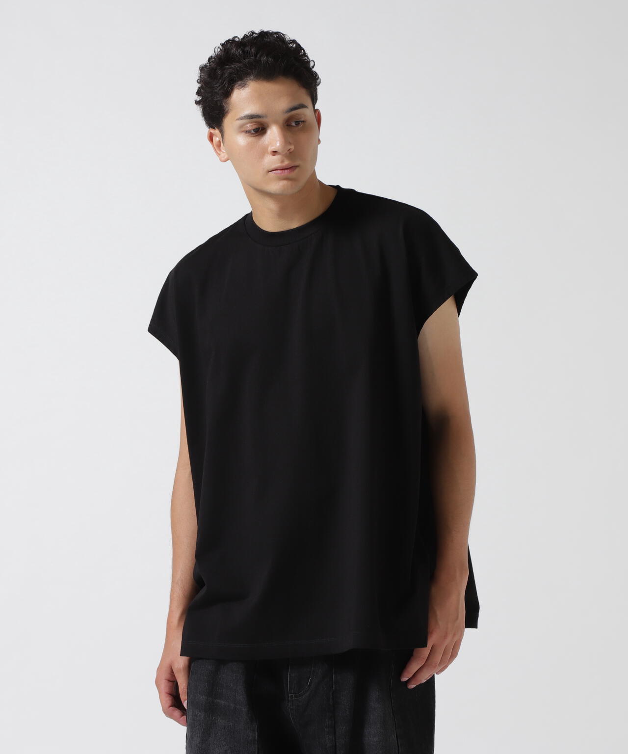 MINEDENIM(マインデニム)Big Nosleeve T-SH