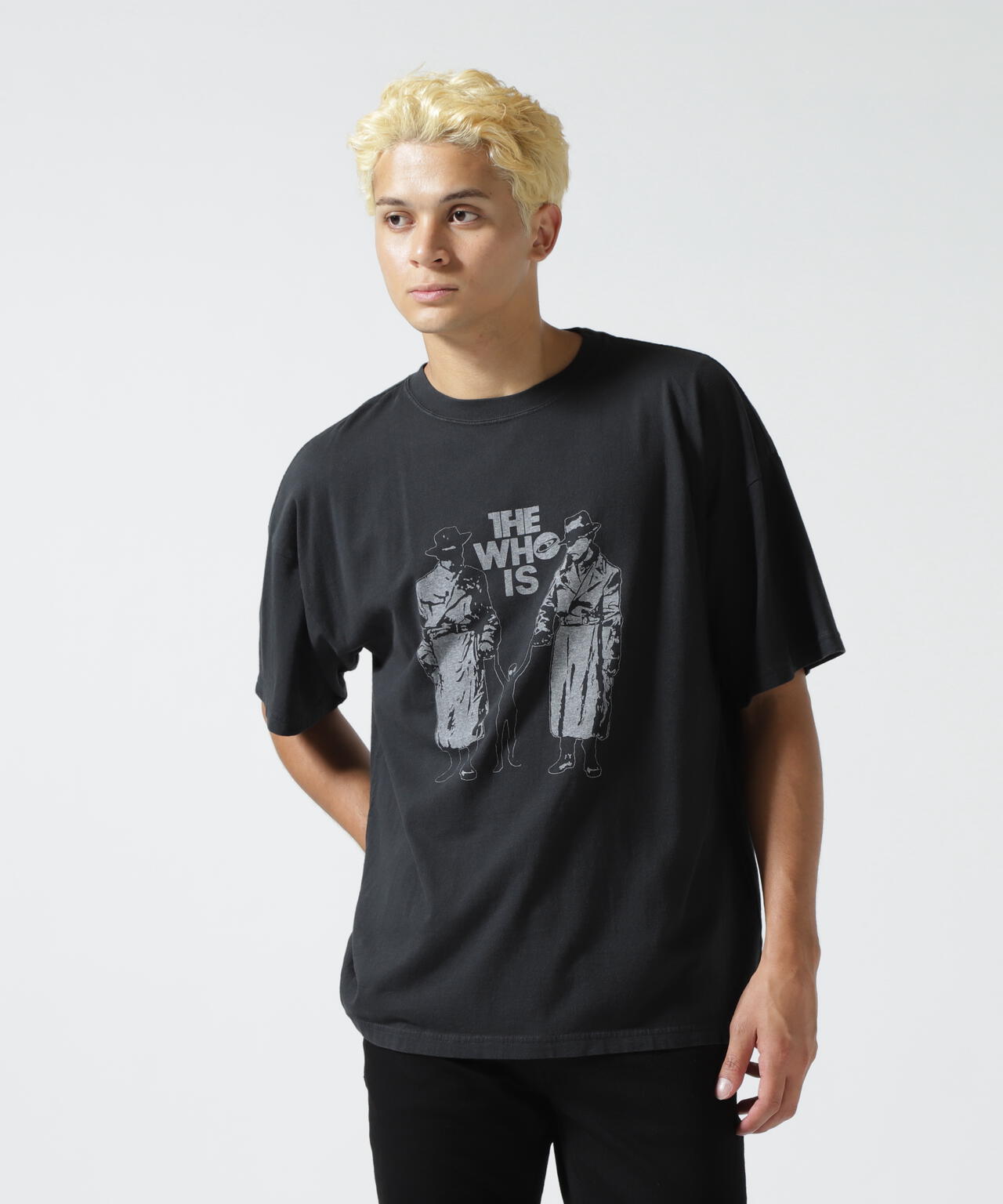 REMI RELIEF(レミレリーフ) 別注20/-天竺BIGサイズTシャツ(THE WHO IS)