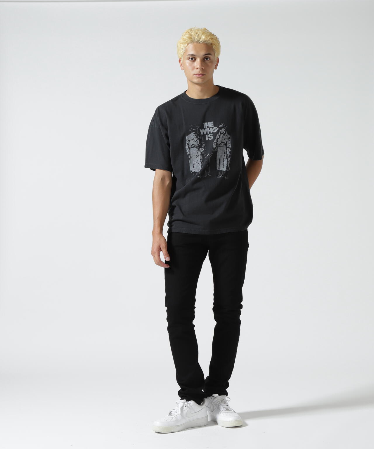 REMI RELIEF(レミレリーフ) 別注20/-天竺BIGサイズTシャツ(THE WHO IS)