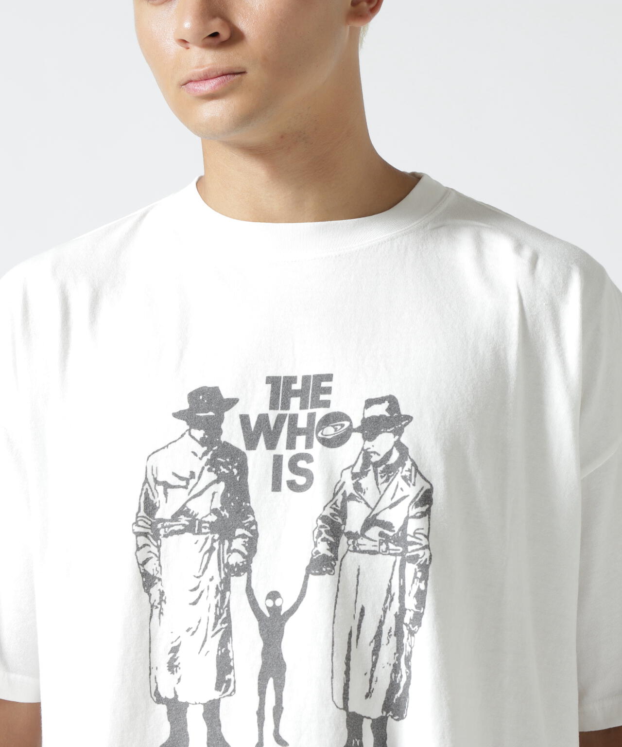 REMI RELIEF(レミレリーフ) 別注20/-天竺BIGサイズTシャツ(THE WHO IS)