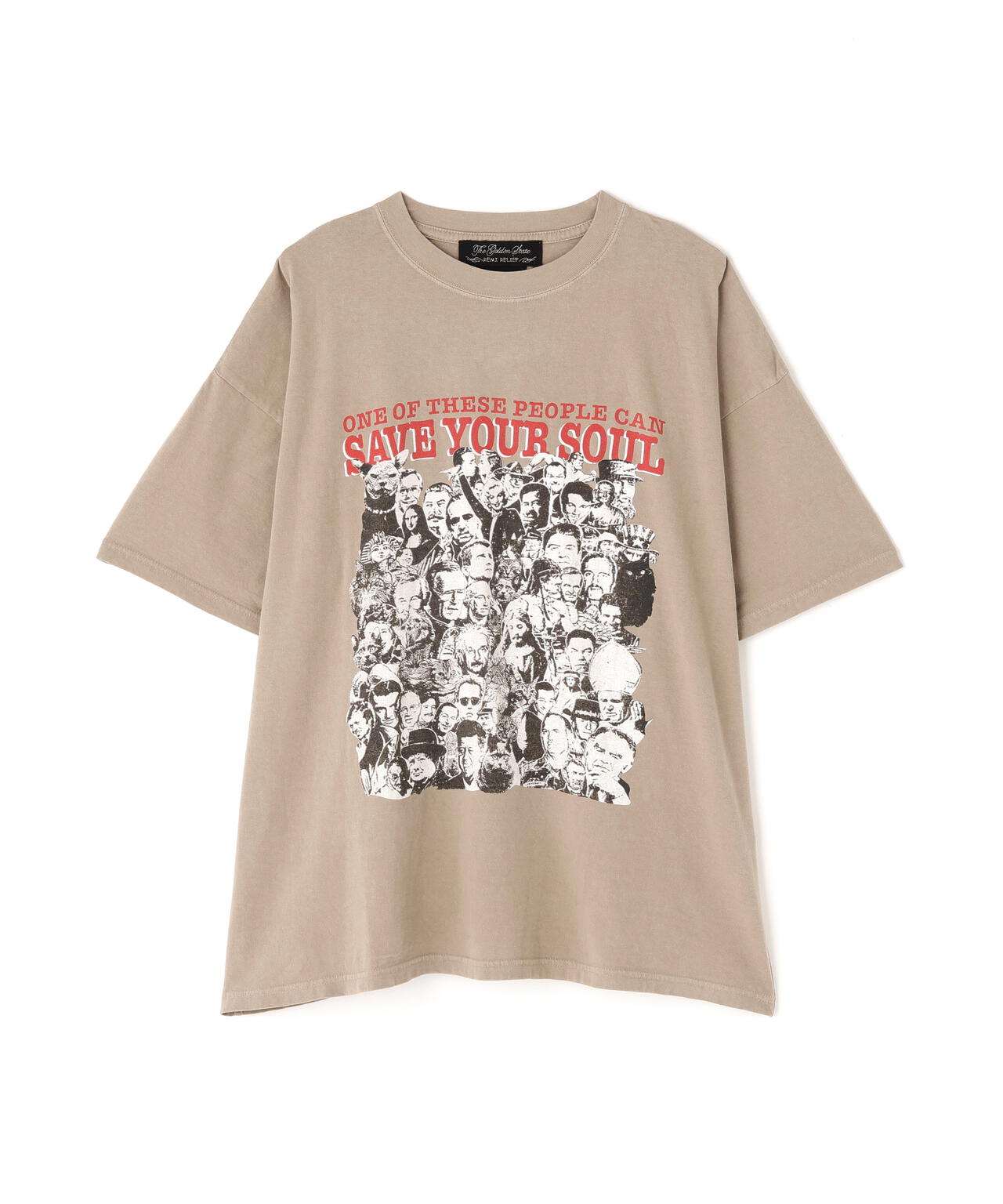 REMI RELIEF(レミレリーフ) 別注20/-天竺BIGサイズTシャツ(SAVE YOUR)